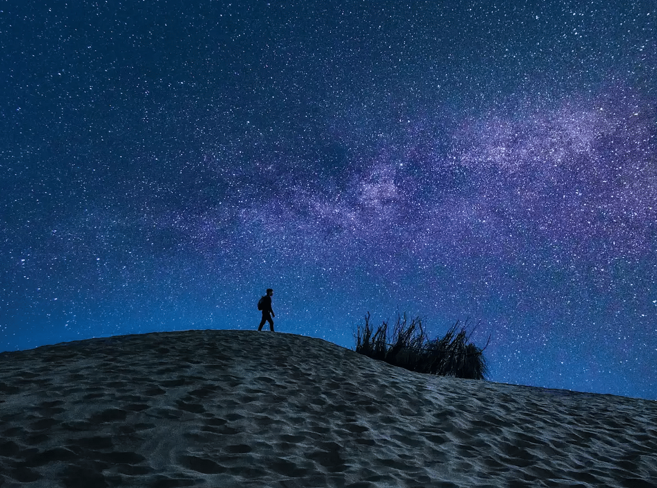 Star Gazing at Night